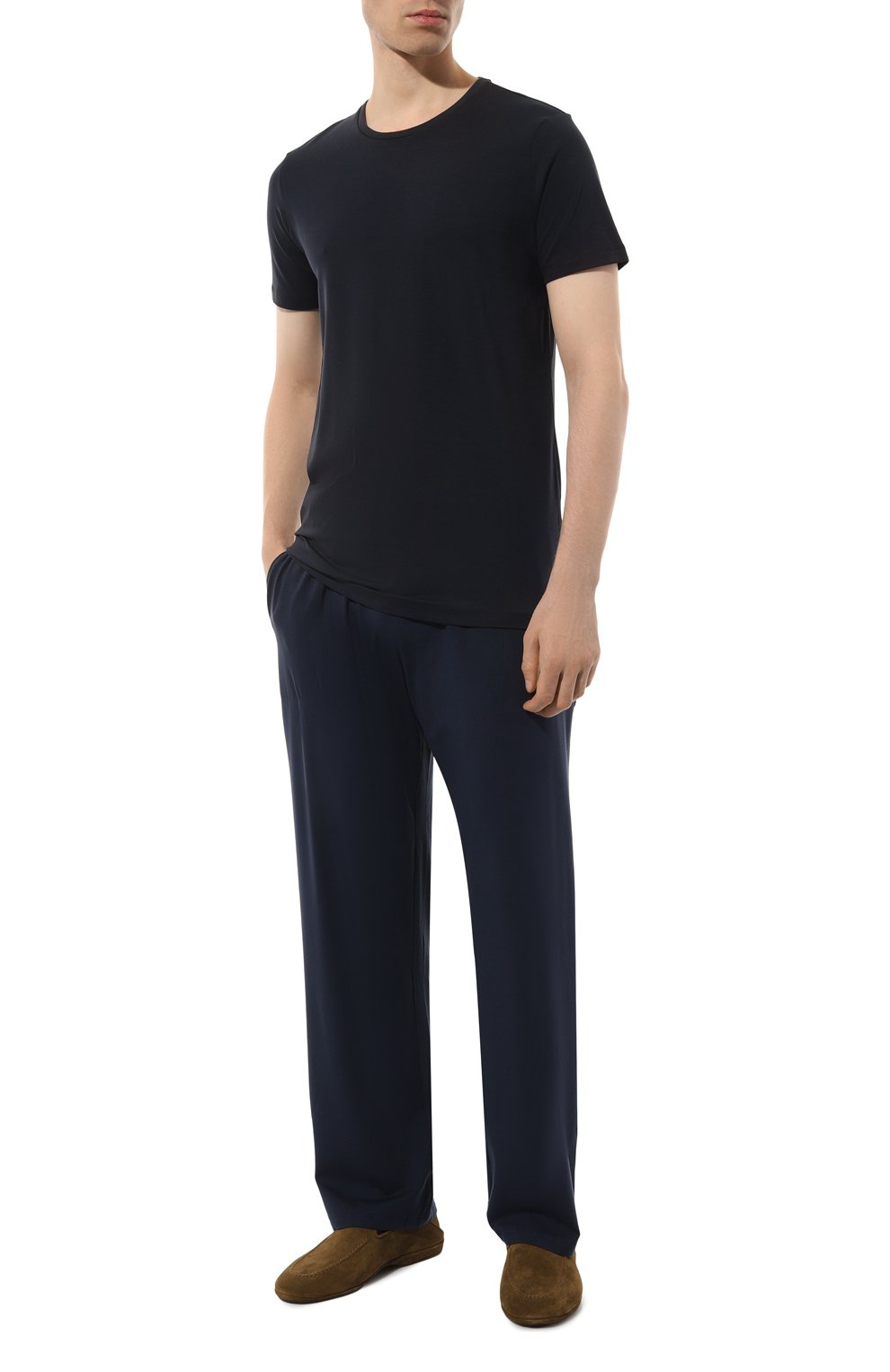 Комплект из двух футболок FALKE темно-синего цвета по цене 8960 руб., арт. 68108, фото 2 Комплект из двух футболок FALKE, арт. 68108, фото 2