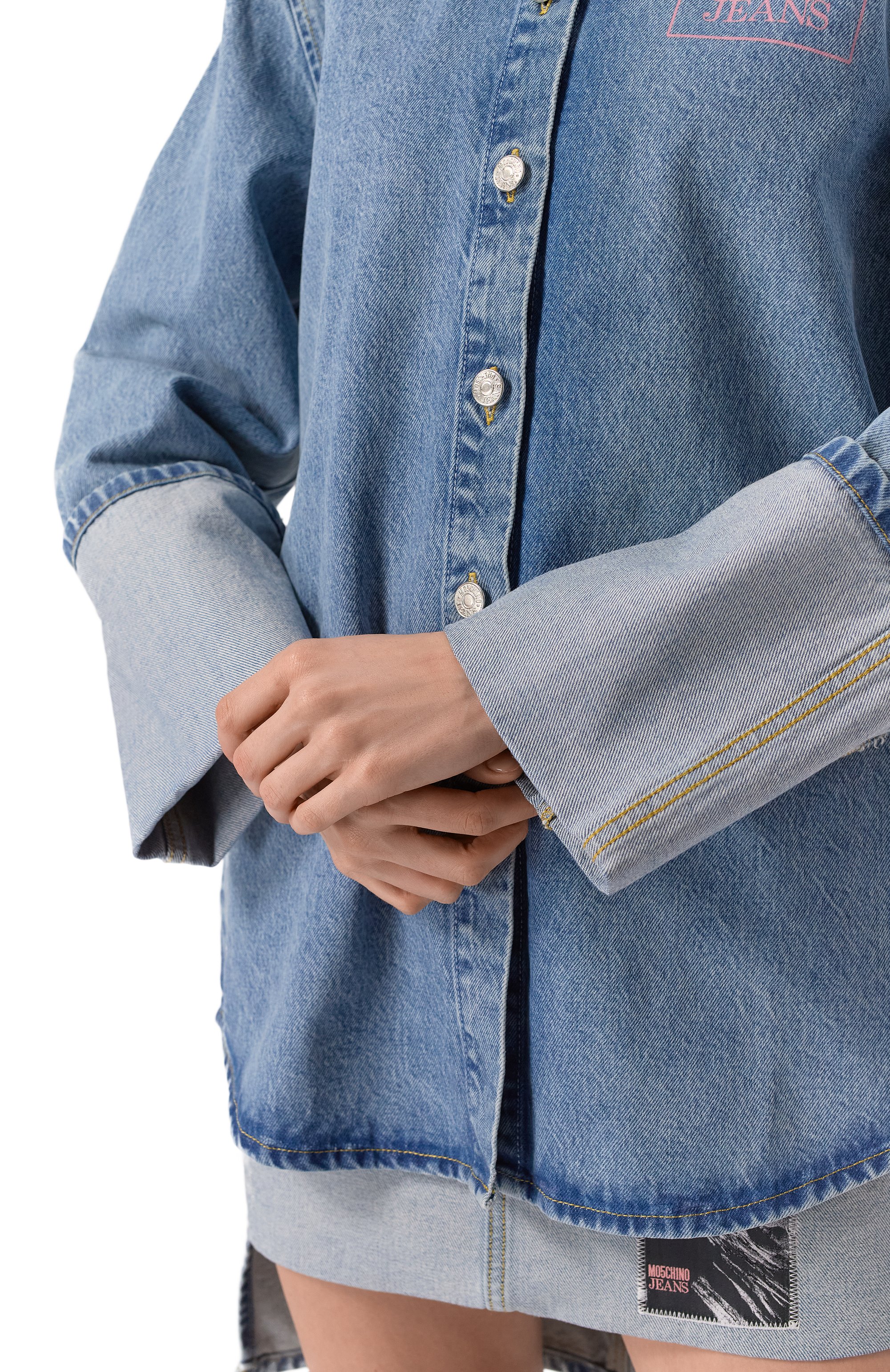 Джинсовая рубашка M05CH1NO JEANS, арт. J0216/3217, фото 5