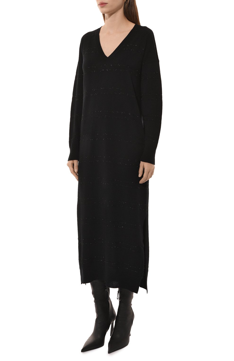 Платье из шерсти и кашемира LORENA ANTONIAZZI, арт. I24146AM26C/2472, фото 3