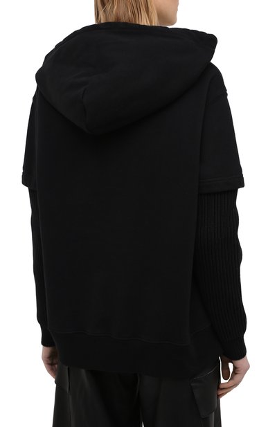 Хлопковое худи MM6, арт. S52GU0136/S25337, фото 4