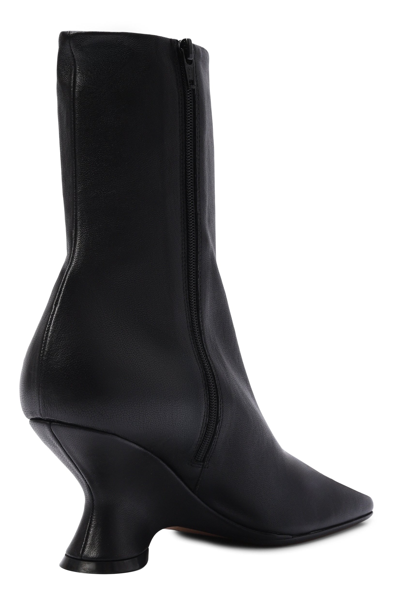 Кожаные ботильоны DRIES VAN NOTEN, арт. 262-131722/0140, фото 5