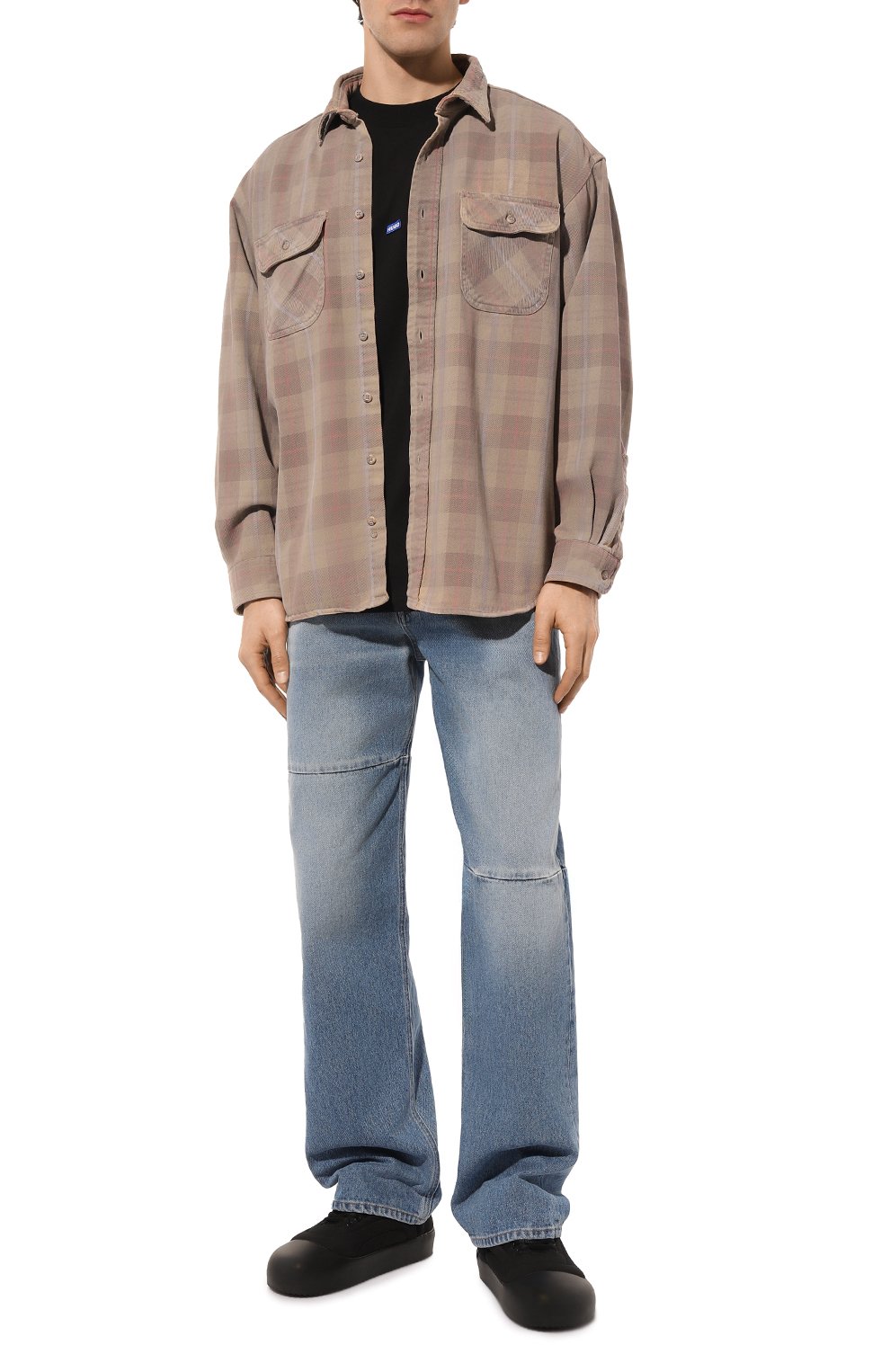 Хлопковая футболка HUGO BLUE, арт. 50509991, фото 2