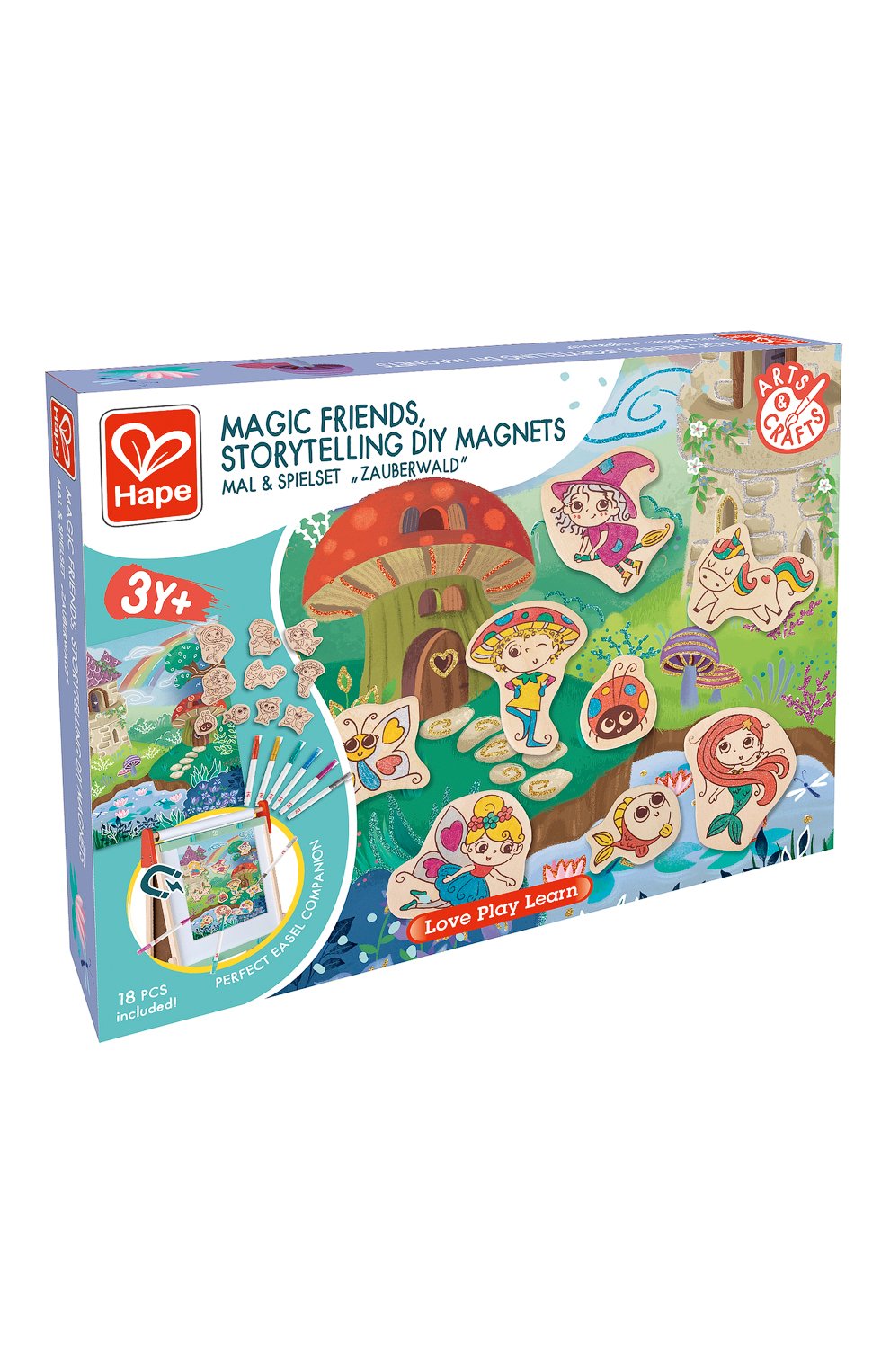 Игровой набор для творчества магниты-раскраски HAPE, арт. E1077_HP, фото 1