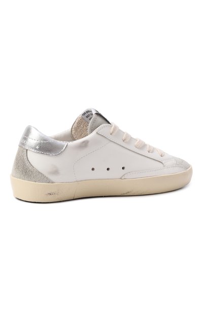 Кожаные кеды super-star GOLDEN GOOSE DELUXE BRAND, арт. GYF00102.F008030, фото 3