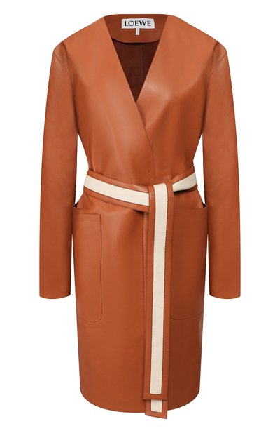 Женское кожаное пальто LOEWE, арт. S540336X49