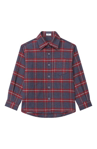 Хлопковая рубашка IL GUFO, арт. A25GCL0010C3165/5-8