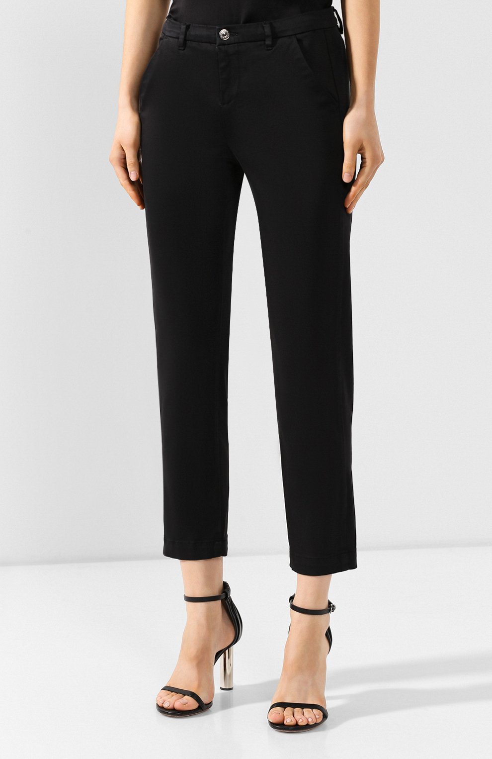 Брюки 7 FOR ALL MANKIND черного цвета по цене 15800 руб., арт. JSL4V600RT, фото 3 Брюки 7 FOR ALL MANKIND, арт. JSL4V600RT, фото 3