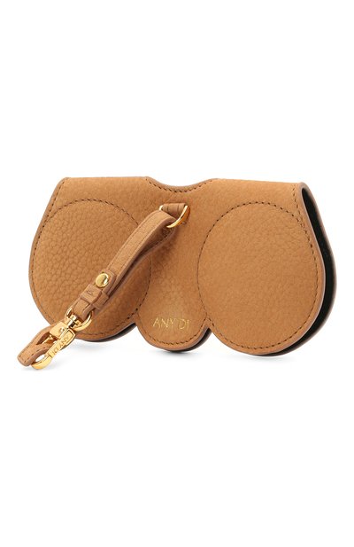 Кожаный футляр для очков ANY DI, арт. SP101602 LIGHT BR0WN, фото 2