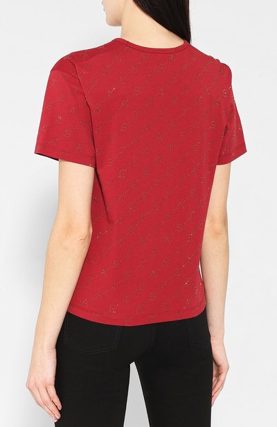 Хлопковая футболка STELLA MCCARTNEY, арт. 554572/SMW20, фото 4