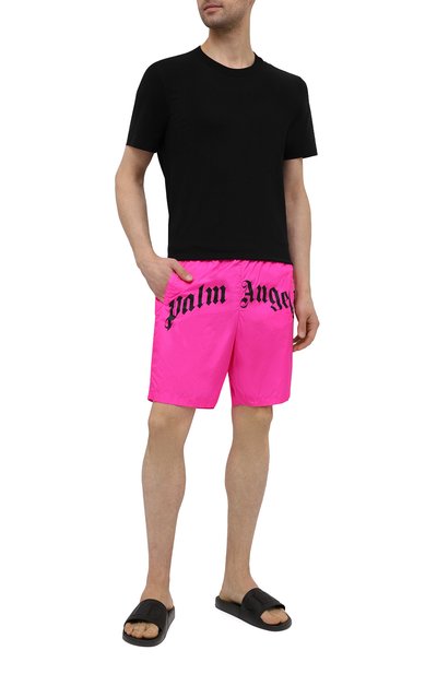 Плавки-шорты PALM ANGELS, арт. PMFA005S21FAB0043210, фото 2