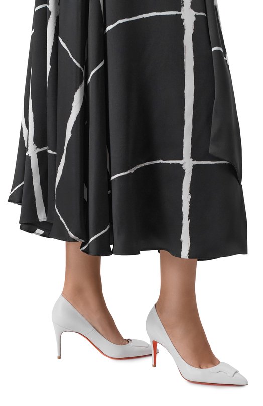 Кожаные туфли Sibille Santoni WDIG71207HI2TSZA Белый  WDIG71207HI2TSZA Фото 2