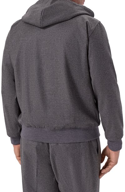 Шерстяная толстовка CAPOBIANCO, арт. 19M403.FA00./58, фото 4