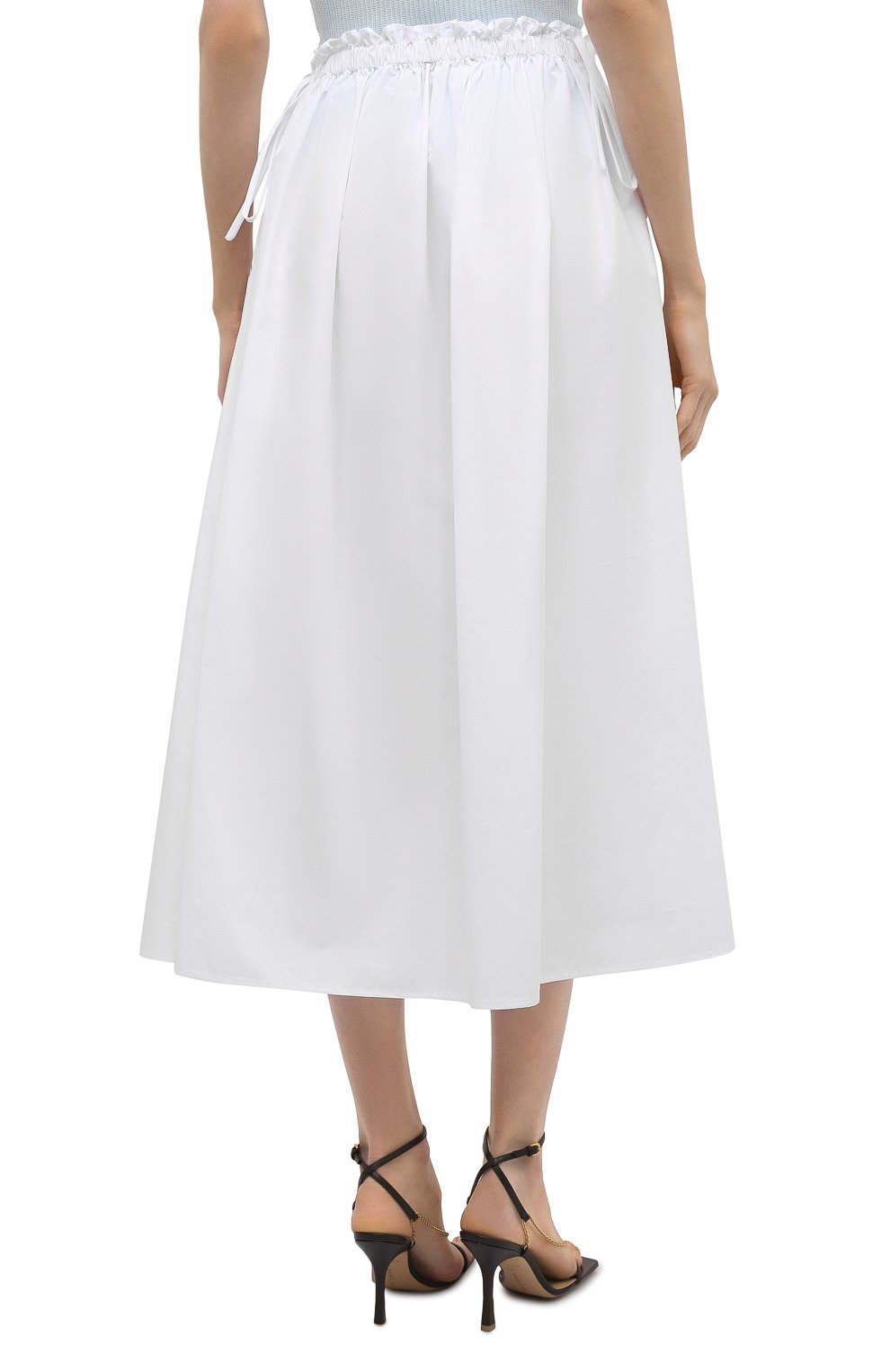 Хлопковая юбка MSGM, арт. 3042MDD115 217307, фото 4