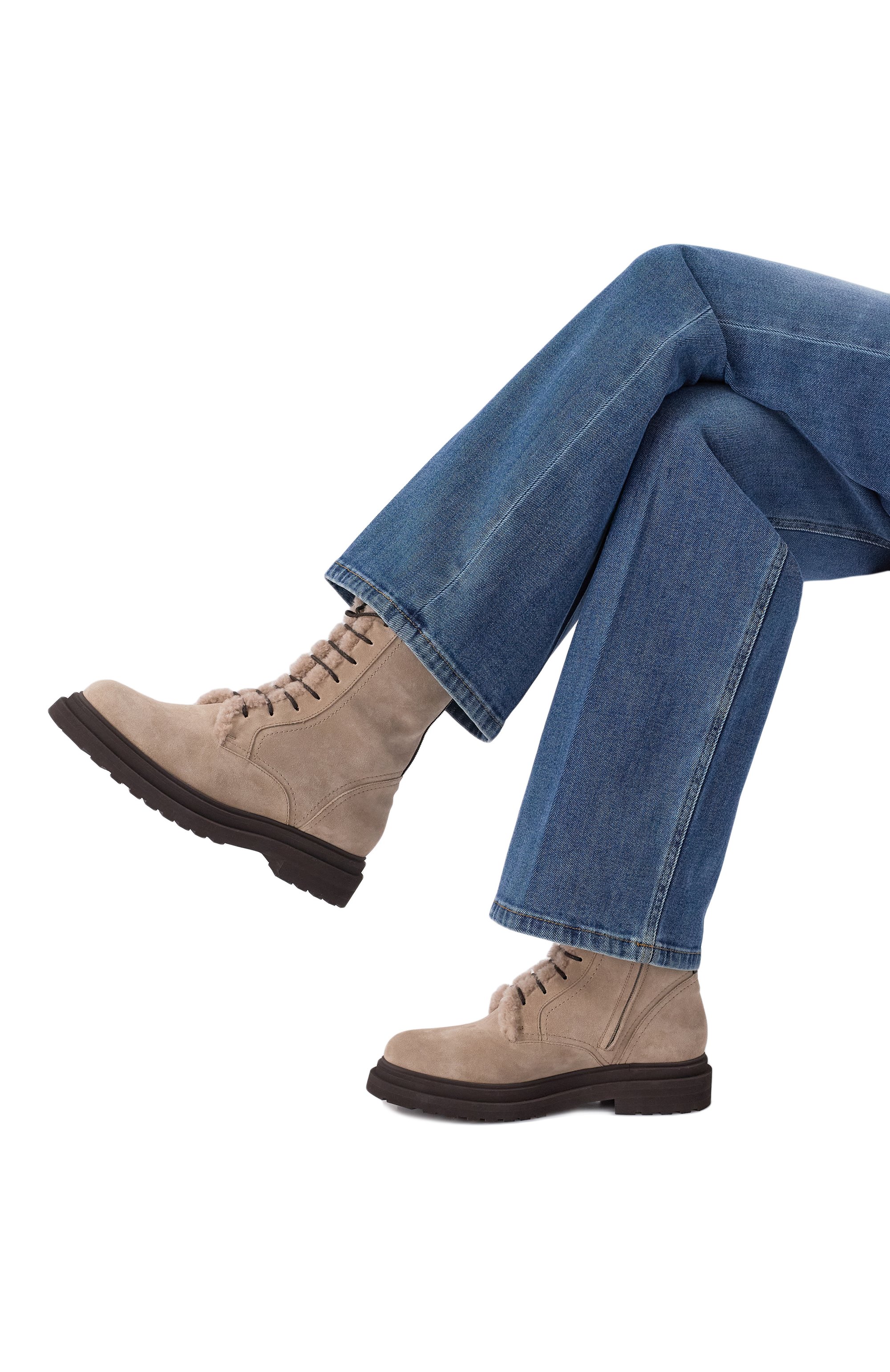 Замшевые ботинки BRUNELLO CUCINELLI, арт. MZSFG3123, фото 2