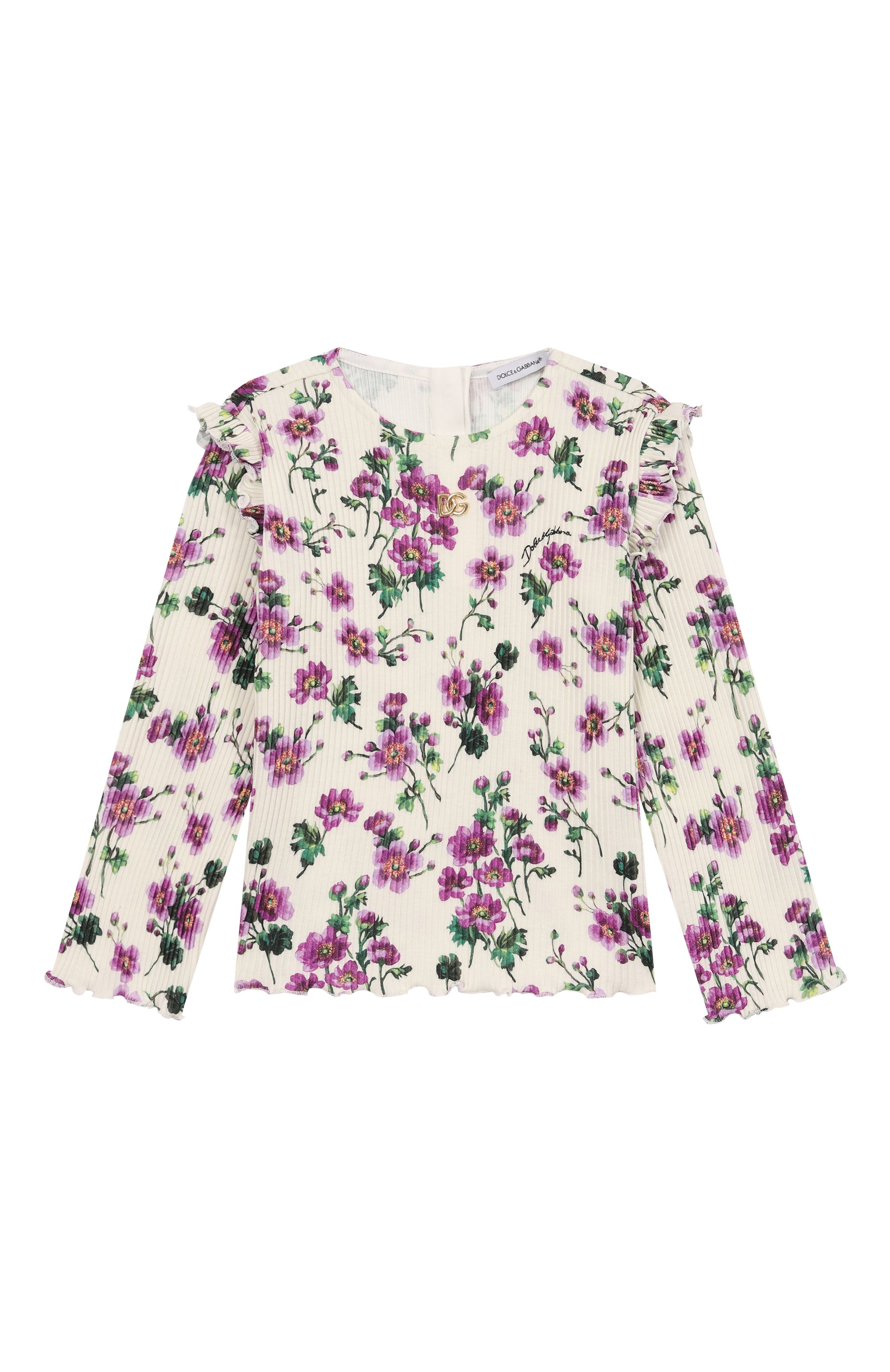 Хлопковый лонгслив DOLCE & GABBANA, арт. L2JTPK/HS7QZ, фото 1