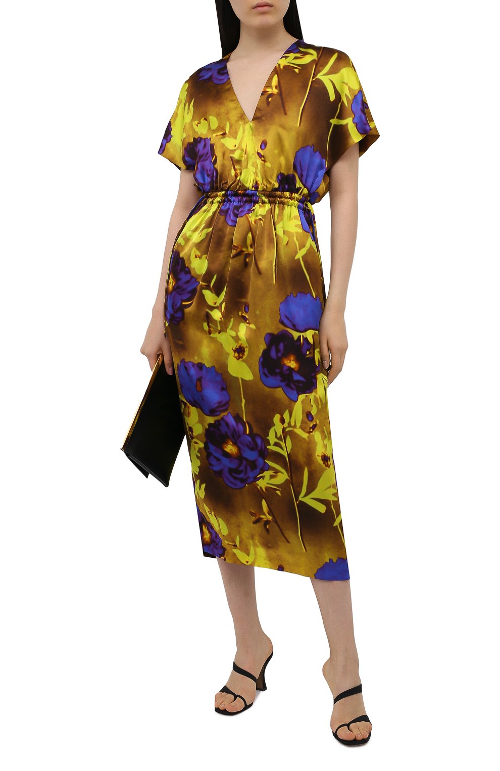 Платье из вискозы DRIES VAN NOTEN, арт. 211-11088-2089, фото 2