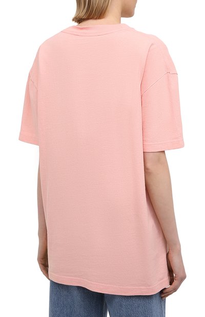 Хлопковая футболка ACNE STUDIOS, арт. AL0199, фото 4