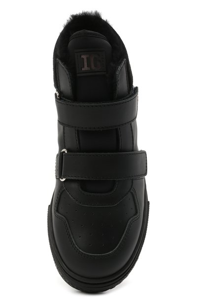 Высокие кожаные кеды IL GUFO, арт. G873/VITELL0 M0VIE/31-34, фото 4