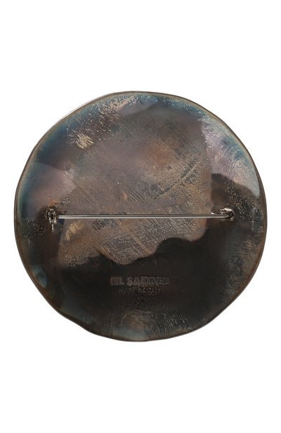 Брошь JIL SANDER темно-зеленого цвета по цене 48650 руб., арт. J11VK0007 P4881, фото 3 Брошь JIL SANDER, арт. J11VK0007 P4881, фото 3