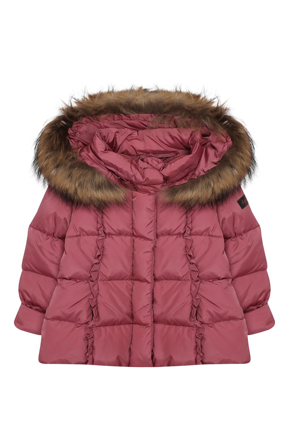 Пуховая куртка с капюшоном IL GUFO, арт. A19GM308N0031/2A-4A, фото 1