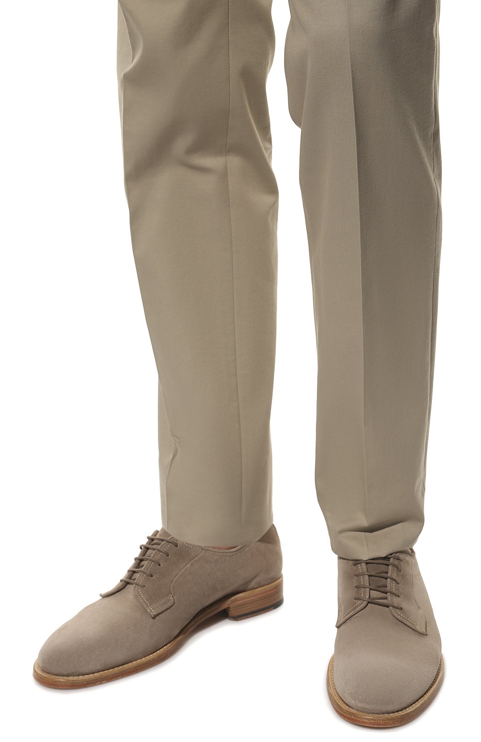 Замшевые дерби CORNELIANI, арт. 89TM10-2120921, фото 3