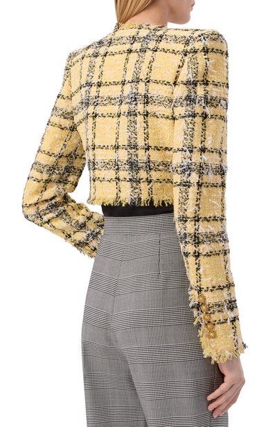 Твидовый жакет BALMAIN, арт. GF1SD280/XL73, фото 4