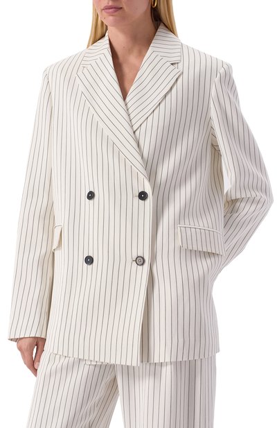 Жакет из вискозы и льна LOULOU DE SAISON, арт. FED0RA, фото 3