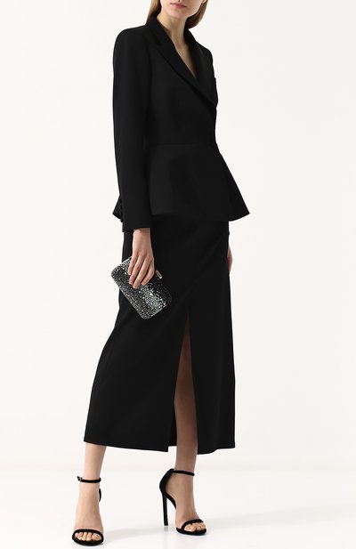 Вече рний клатч с отделкой стразами ELIE SAAB, арт. 93561, фото 2