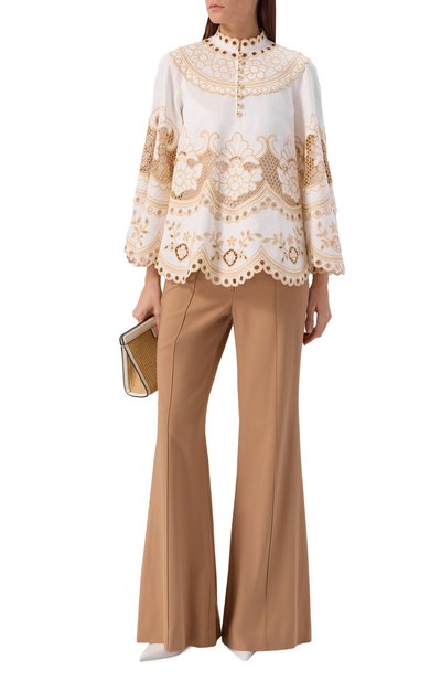 Льняная блузка ZIMMERMANN, арт. 5798TRS262, фото 2