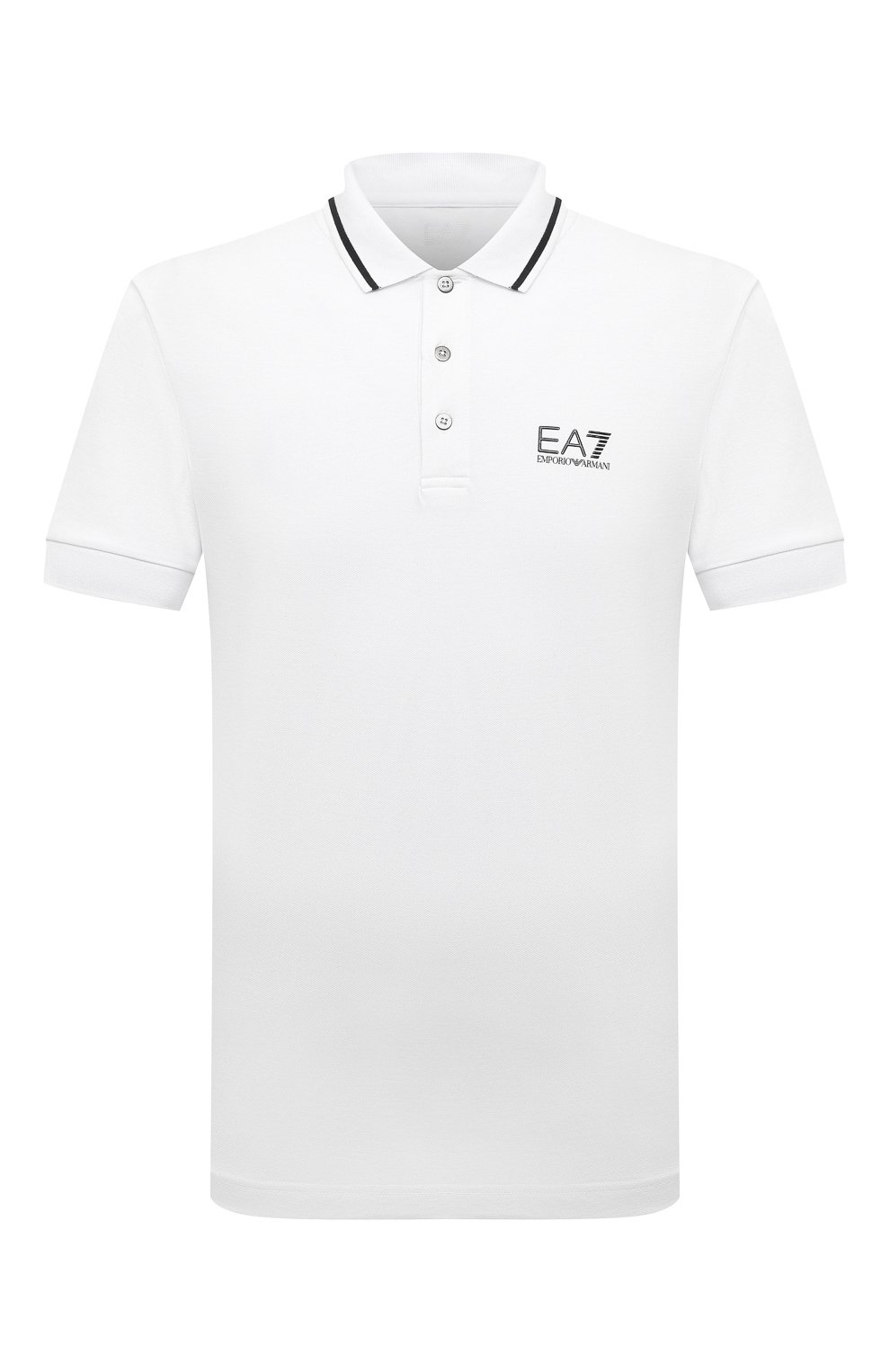 Хлопковое поло EA7, арт. 8NPF06/PJ04Z, фото 1