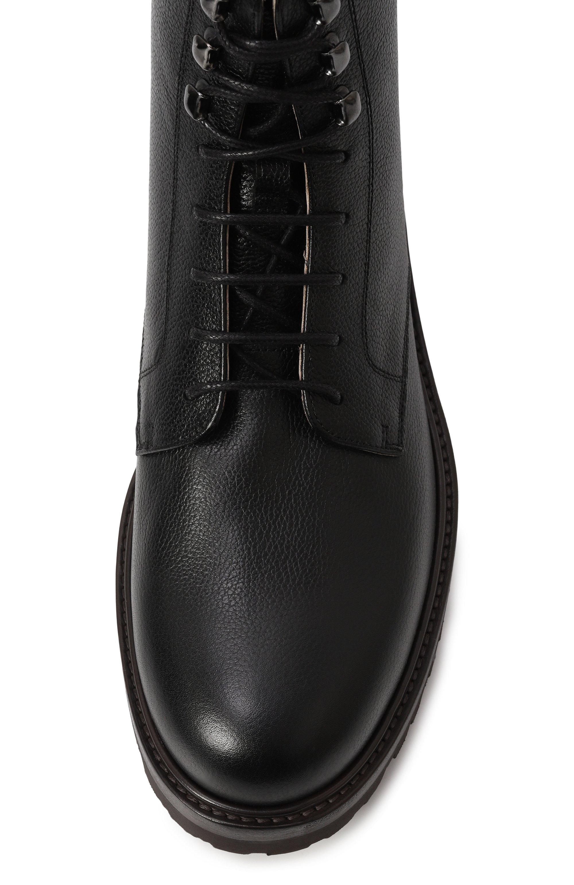 Кожаные ботинки BRUNELLO CUCINELLI, арт. MZUNAIY718, фото 6