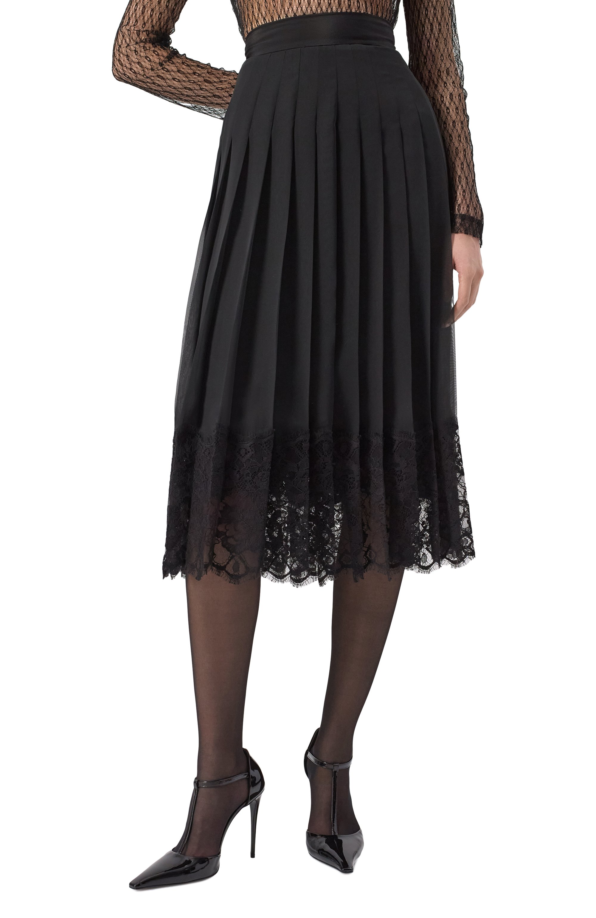 Плиссированная юбка DOLCE & GABBANA, арт. F4BFTT/FUSNW, фото 3