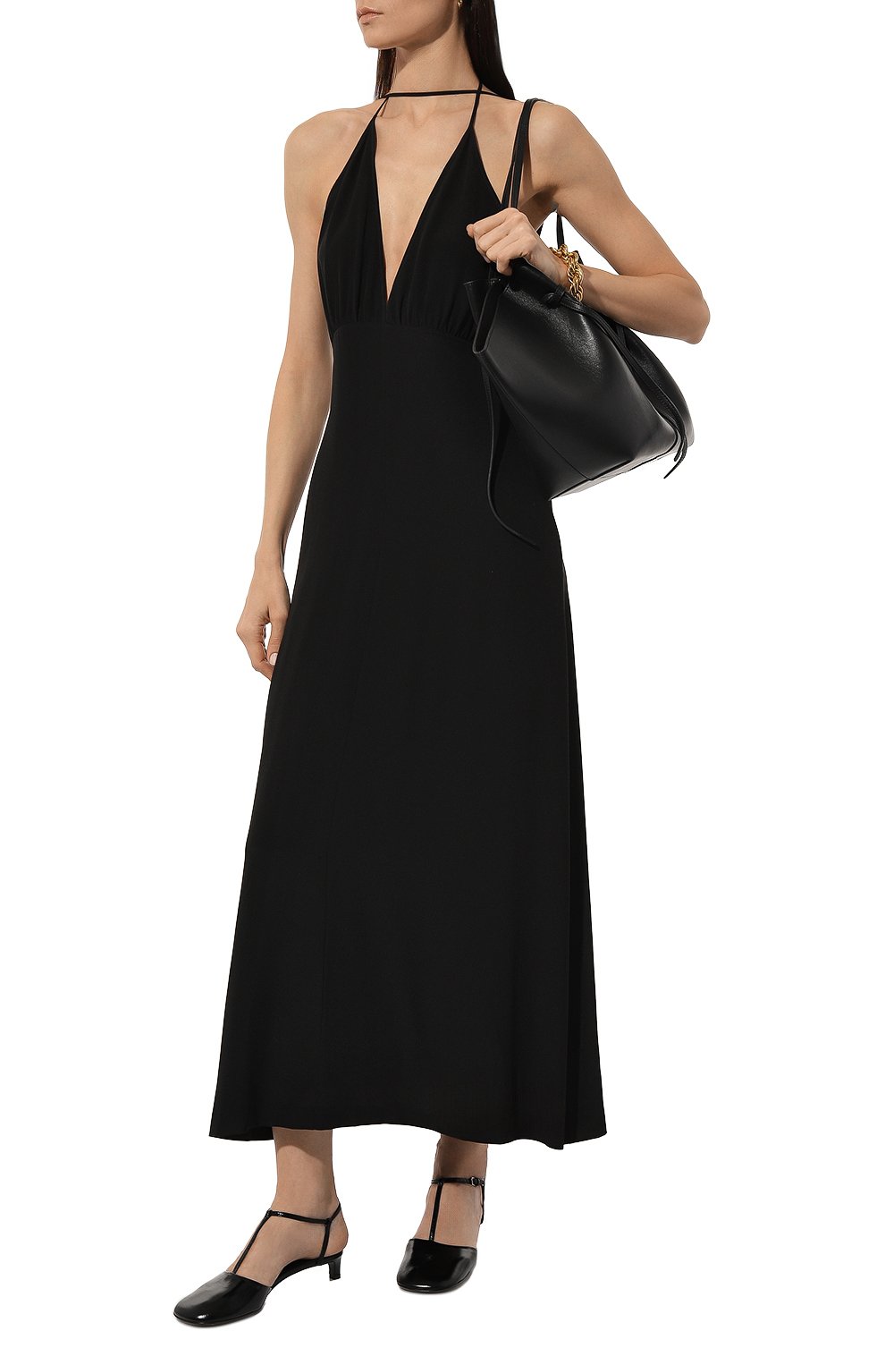 Шелковое платье TOTEME, арт. 242-WRD2197-FB0115, фото 2