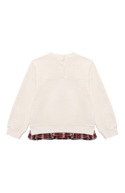 Хлопковый свитшот MONNALISA, арт. 39D625, фото 2