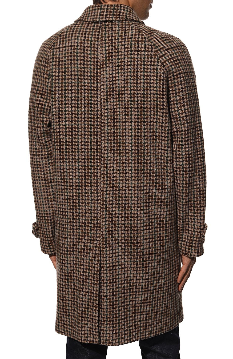 Шерстяное пальто PALTO бежевого цвета по цене 87300 руб., арт. MARCELL0 M00N VICHY R, фото 4 Шерстяное пальто PALTO, арт. MARCELL0 M00N VICHY R, фото 4