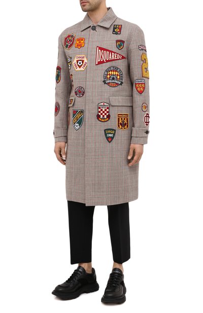 Хлопковое пальто DSQUARED2, арт. S74AA0219/S52993, фото 4