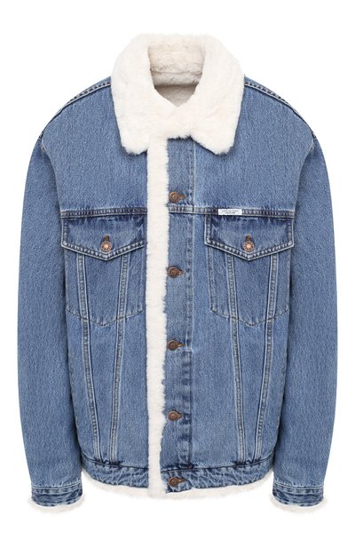 Женская джинсовая куртка с меховой отделкой FORTE DEI MARMI COUTURE, арт. 20WF7351-03