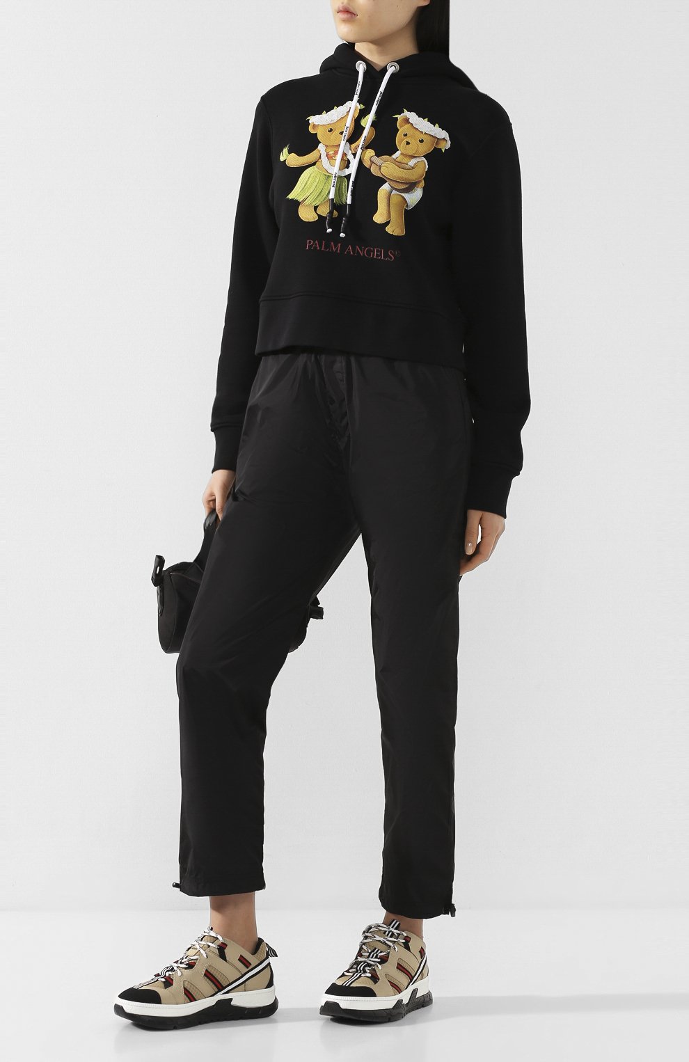 Хлопковое худи PALM ANGELS, арт. PWBB022S20FLE0081060, фото 2