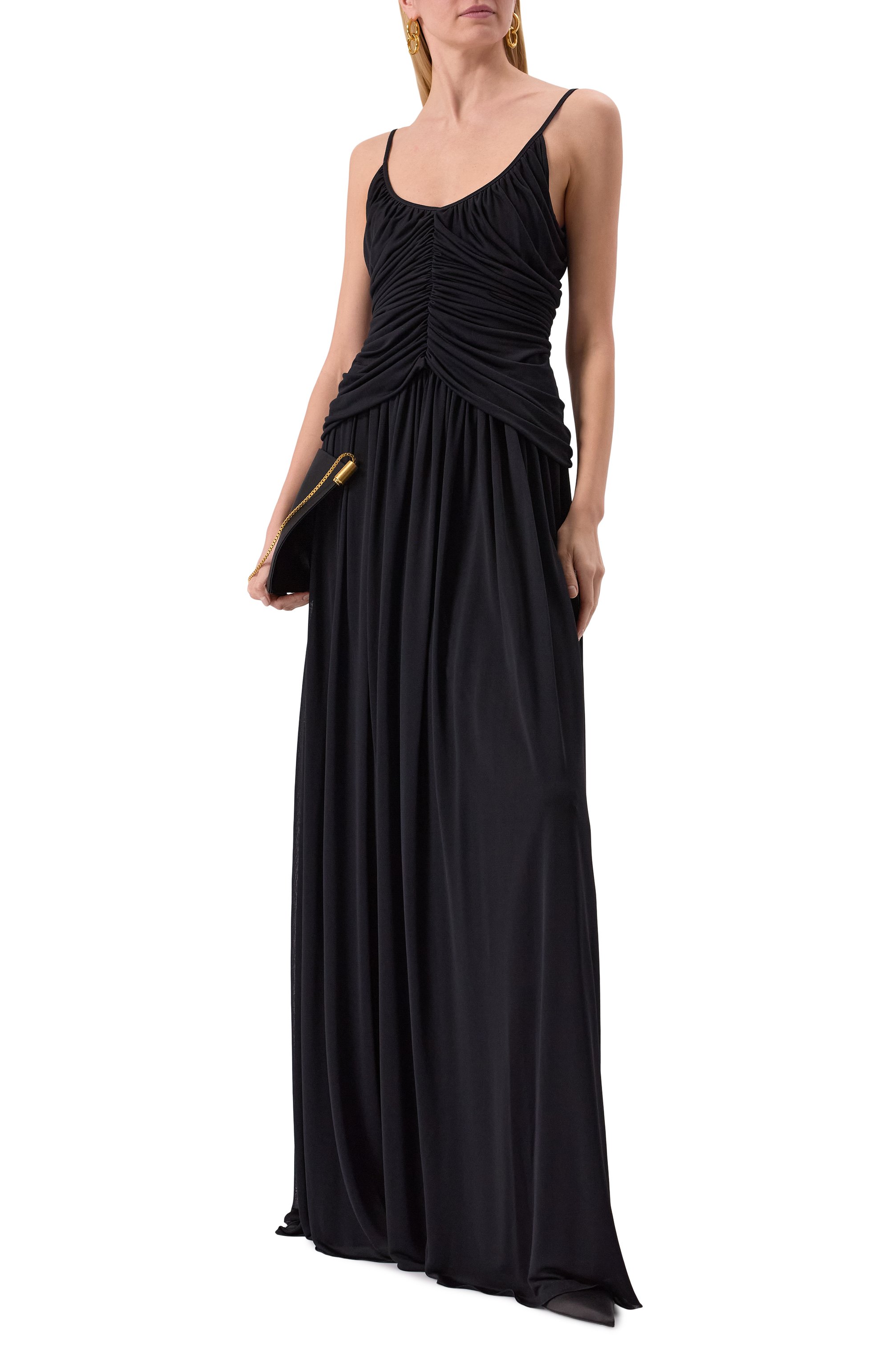 Платье из вискозы и шелка GIAMBATTISTA VALLI, арт. 25SSPVCL5177-21JER, фото 2