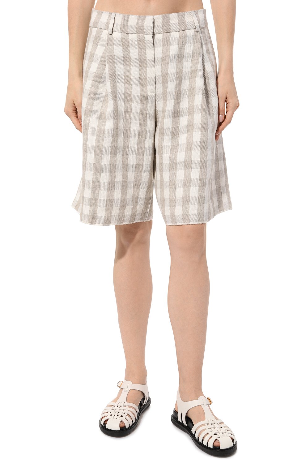 Льняные шорты VIKA GAZINSKAYA, арт. S23-17201 -132, фото 3