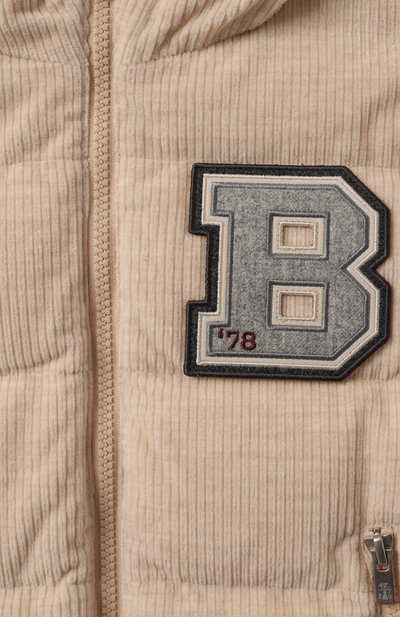 Вельветовый пуховик BRUNELLO CUCINELLI, арт. BY476J329A, фото 3