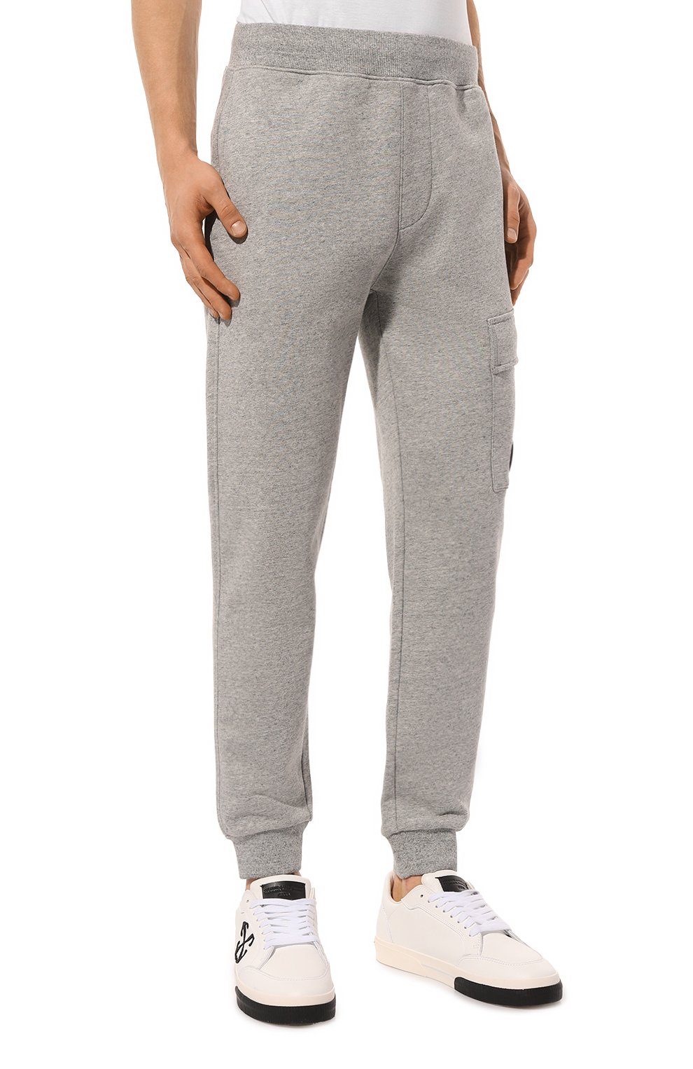 Хлопковые джоггеры C.P. COMPANY, арт. 17CMSP017A005086W, фото 3