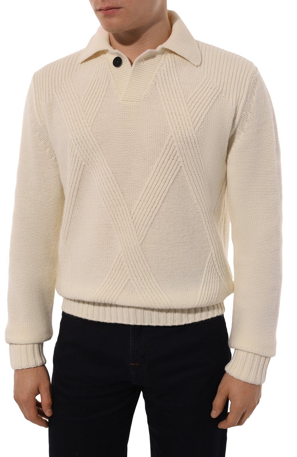 Шерстяной свитер KITON, арт. UMM054802, фото 3