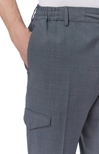 Брюки-карго из шерсти и вискозы BERWICH, арт. SUB25/ZG1350, фото 5