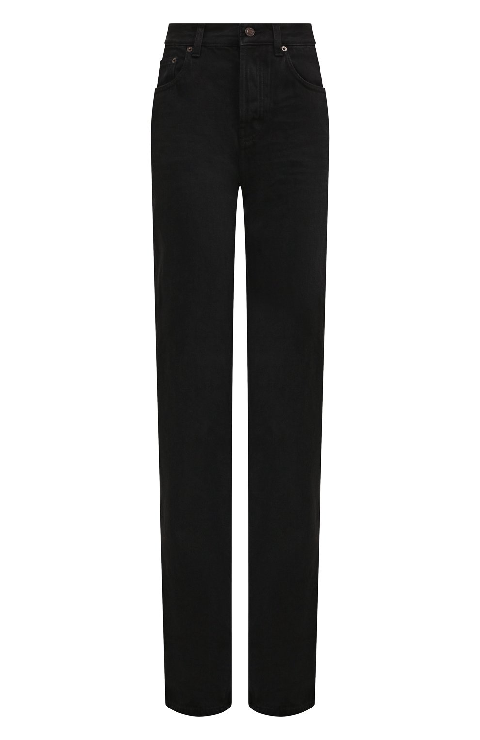 Джинсы SAINT LAURENT черного цвета по цене 110000 руб., арт. 771399/Y16PF, фото 1 Джинсы SAINT LAURENT, арт. 771399/Y16PF, фото 1