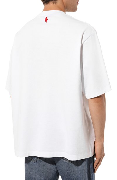 Хлопковая футболка MARCELO BURLON, арт. CMAA054C99JER0020125, фото 4