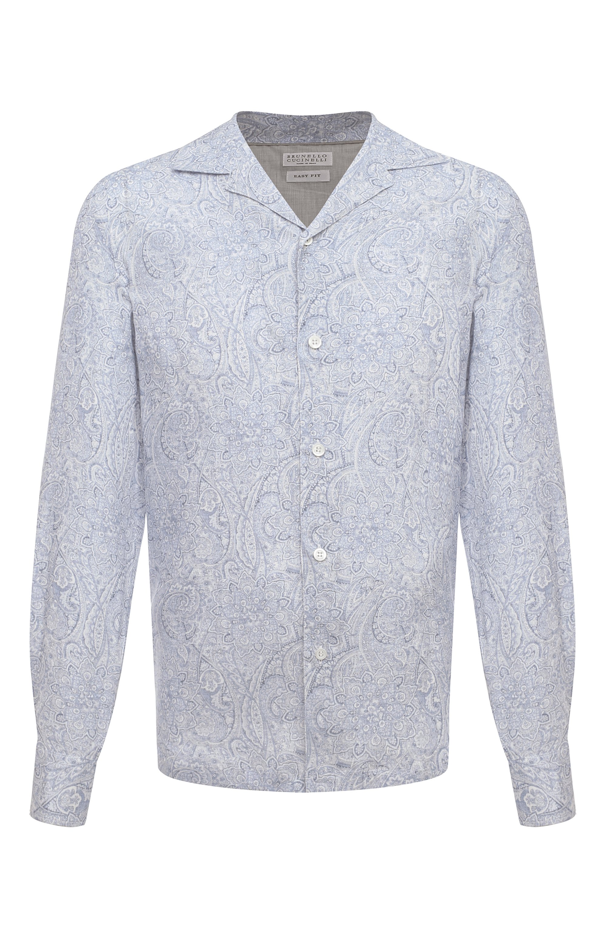 Льняная рубашка BRUNELLO CUCINELLI, арт. MM6550667, фото 1