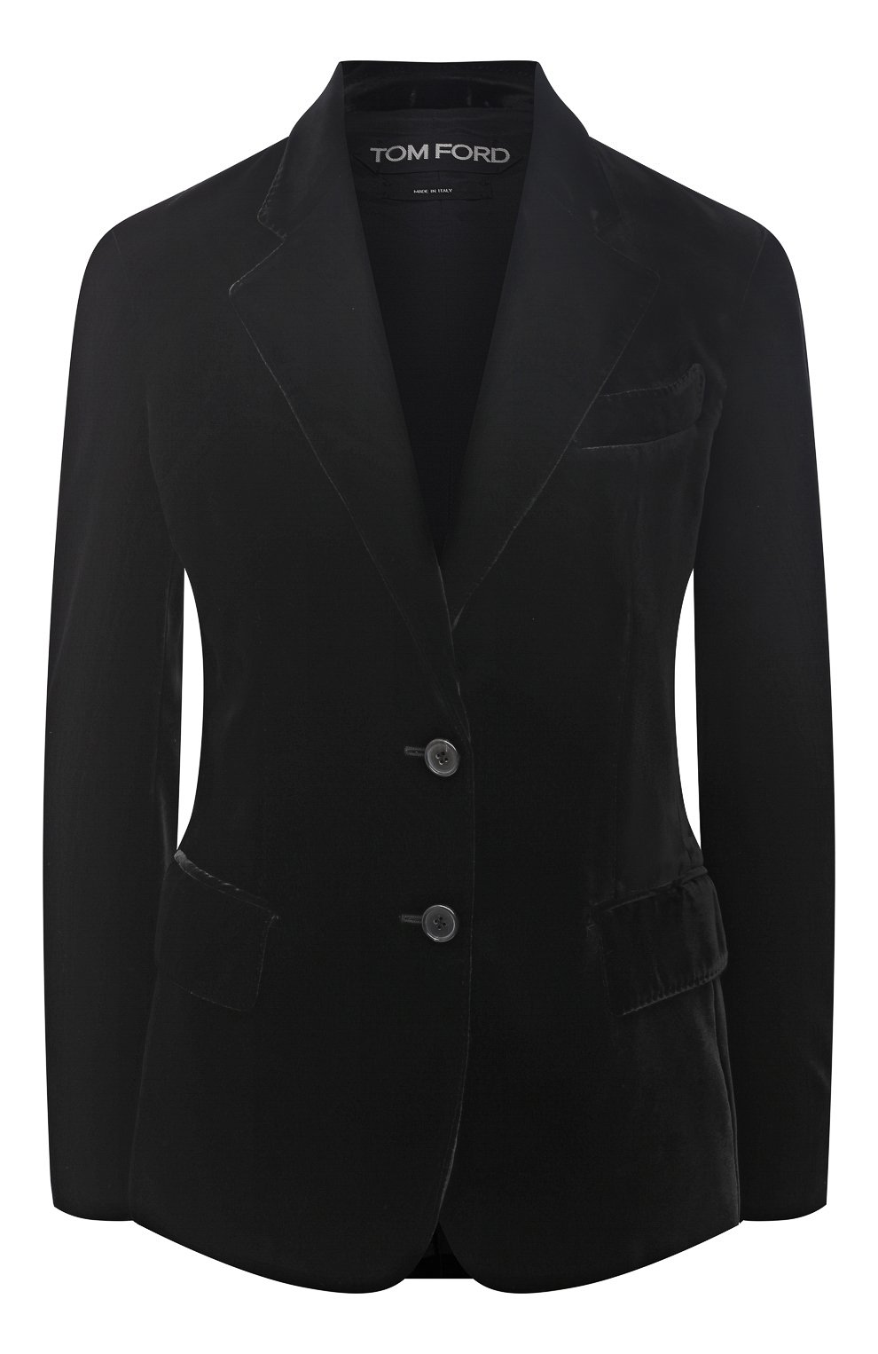 Жакет из вискозы TOM FORD черного цвета по цене 239000 руб., арт. GI2735-FAX103, фото 1 Жакет из вискозы TOM FORD, арт. GI2735-FAX103, фото 1