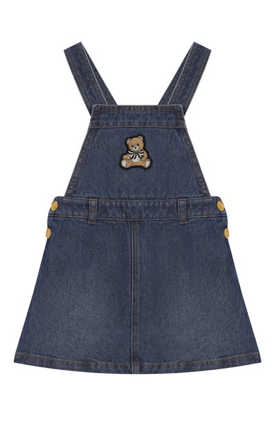 Хлопковый комбинезон MOSCHINO, арт. HDJ03V/L0E29/4-8