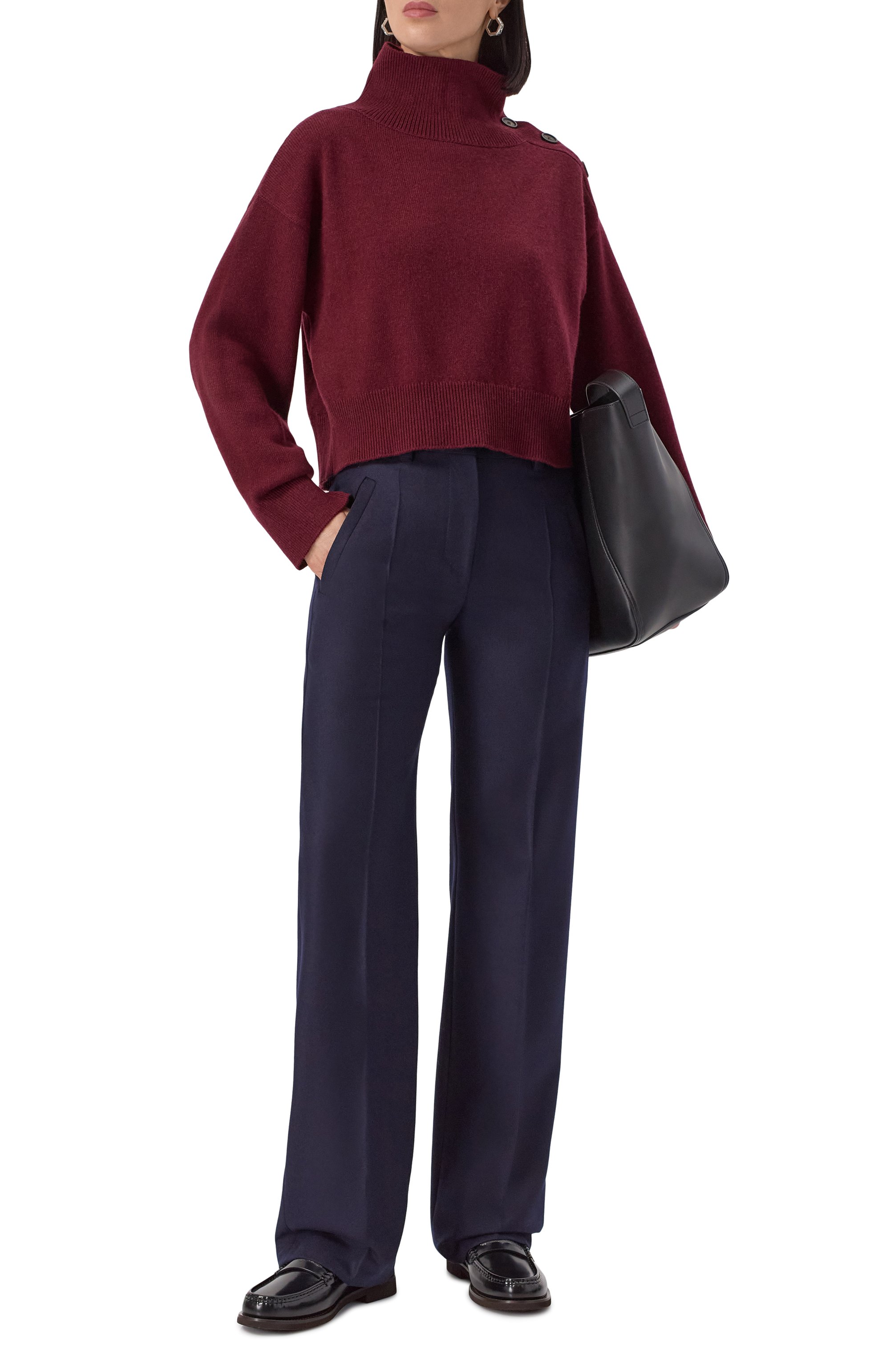 Шерстяные брюки BRUNELLO CUCINELLI, арт. M038PP9051, фото 2